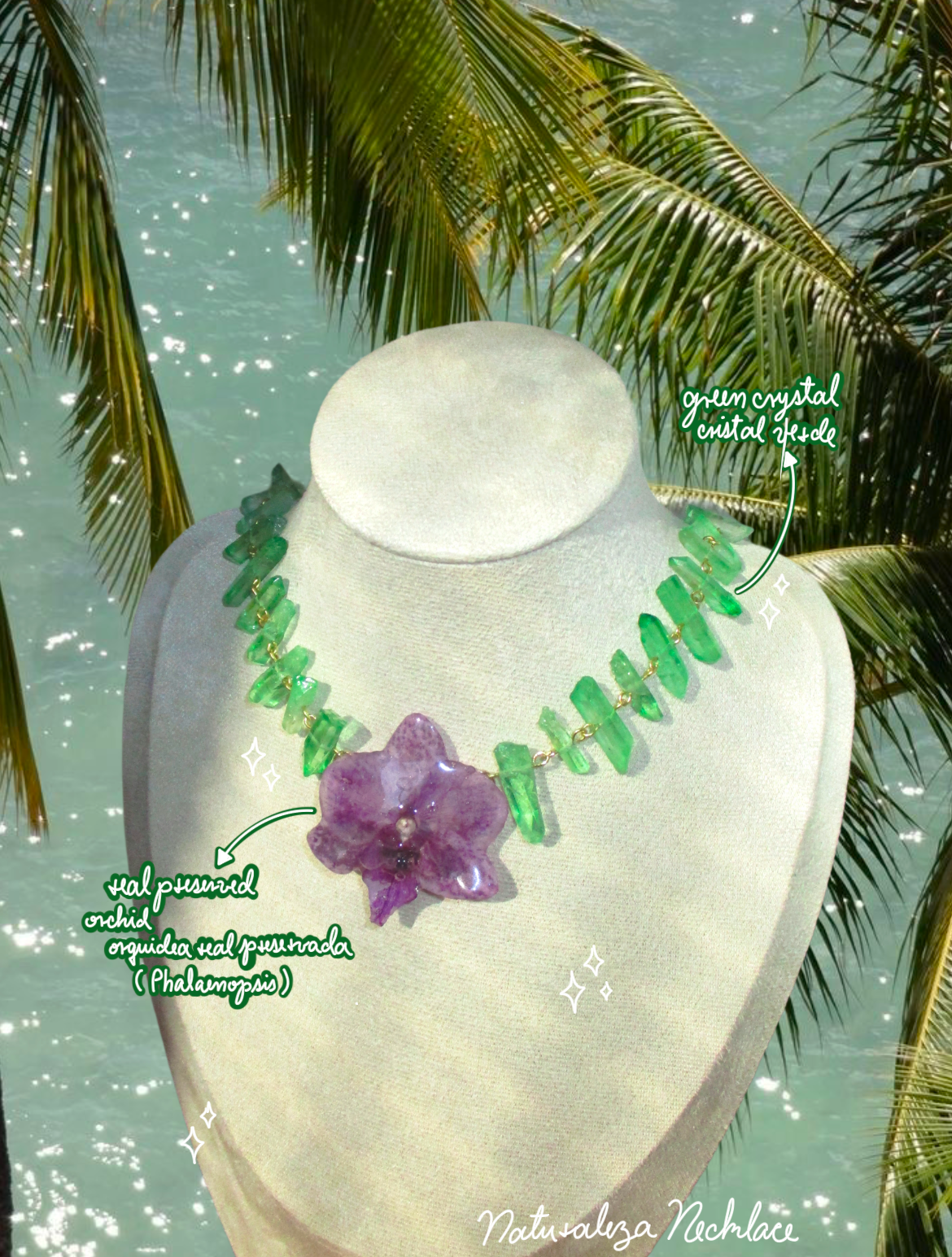 Naturaleza Necklace🌿₊˚❀༉‧₊˚.