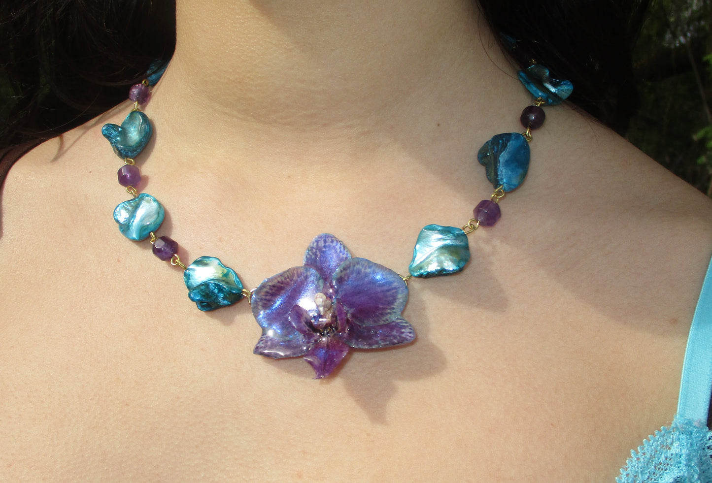 Noche Estrellada Necklace 🌌⋆˚꩜。