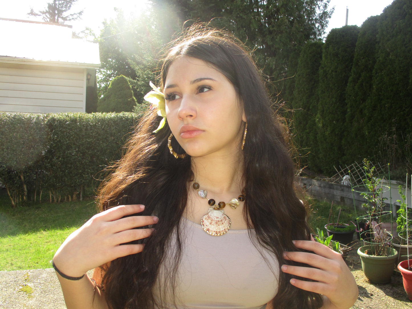 Cleo Necklace 🥥⋆˚꩜。
