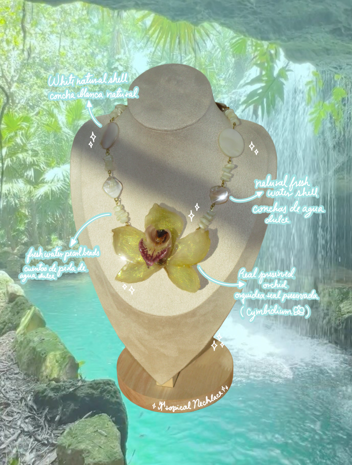 Tropical Necklace🌴₊˚❀༉‧₊˚.