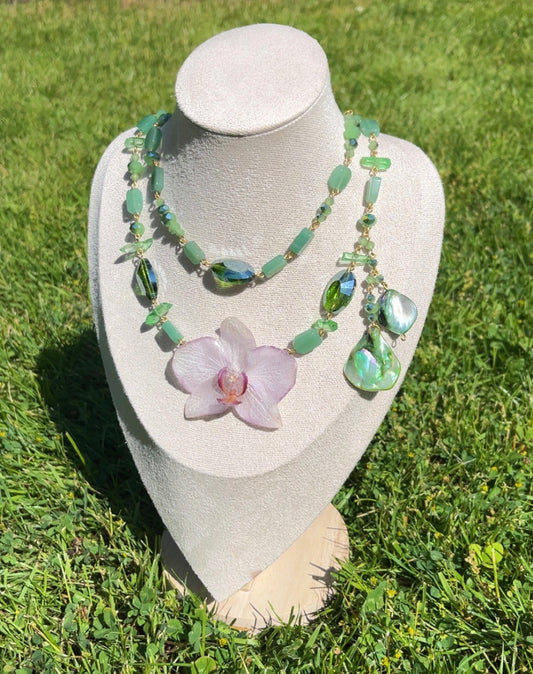 Enrredadera Necklace🌿❀⋆.ೃྀི࿔*:･