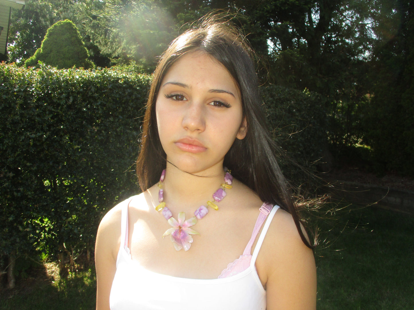 Sunset Necklace🌅✨ ⋆˚꩜｡
