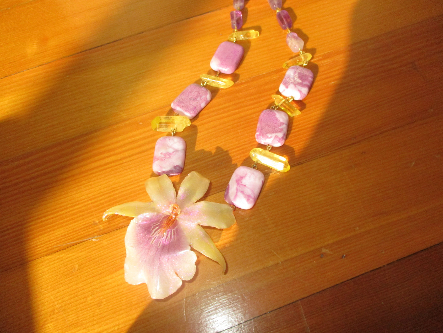 Sunset Necklace🌅✨ ⋆˚꩜｡